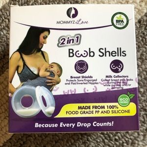 Boob shell milk catcher for breastfeeding